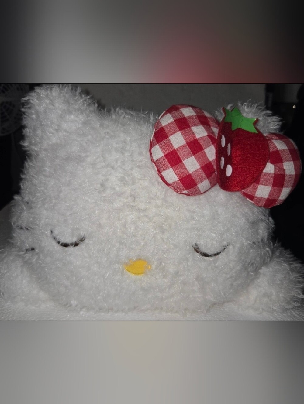 Sanrio Sleepytime Hello Kitty Large Plush Pillow- 2011 SAITO & CO - Rair & HTF